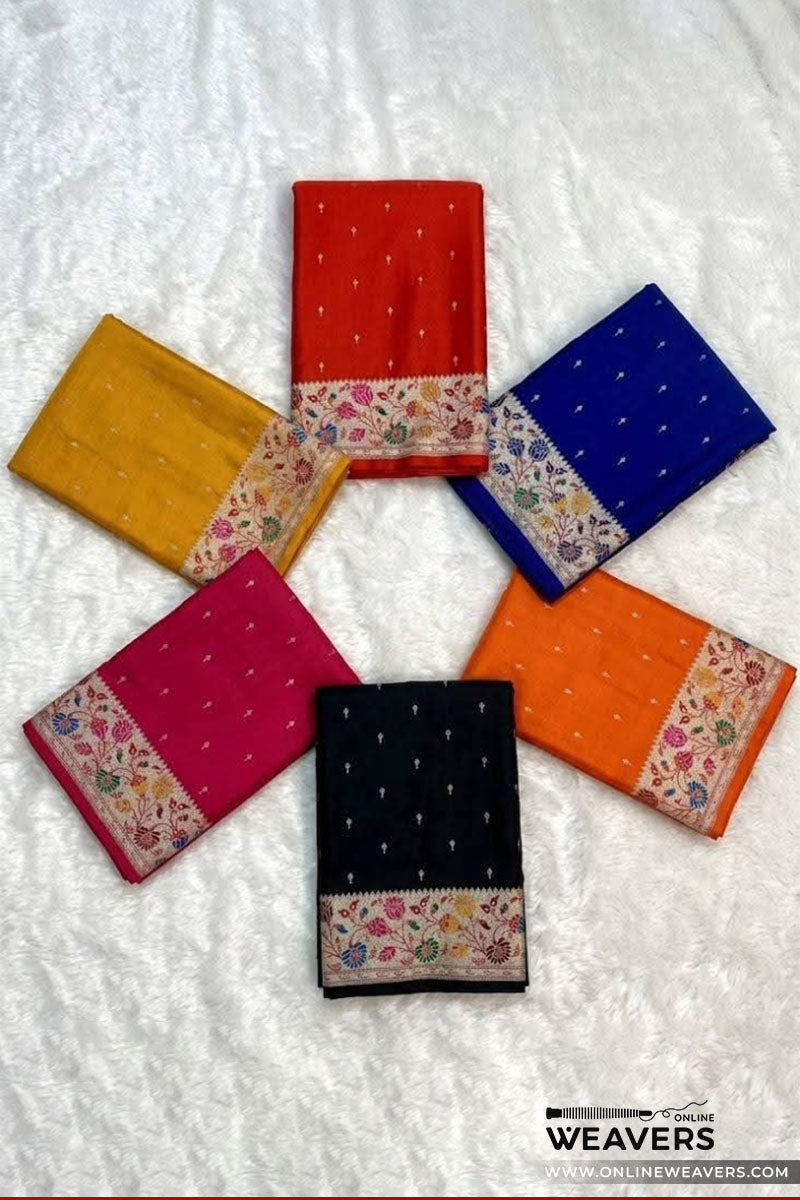 multiple Color options for Banarasi mashru silk Banarasi saree with lowest price range 