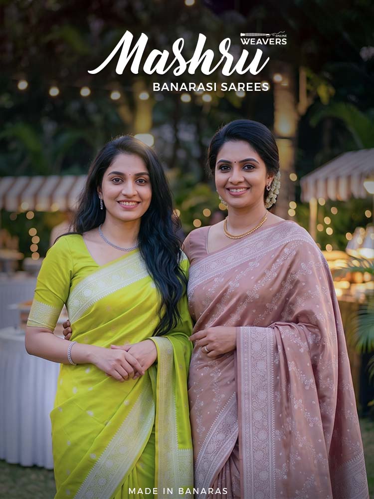 Mashru Banarasi Sarees, mashru silk, bollywood saree, banarasi saree, saree manufacturer, Designer sari